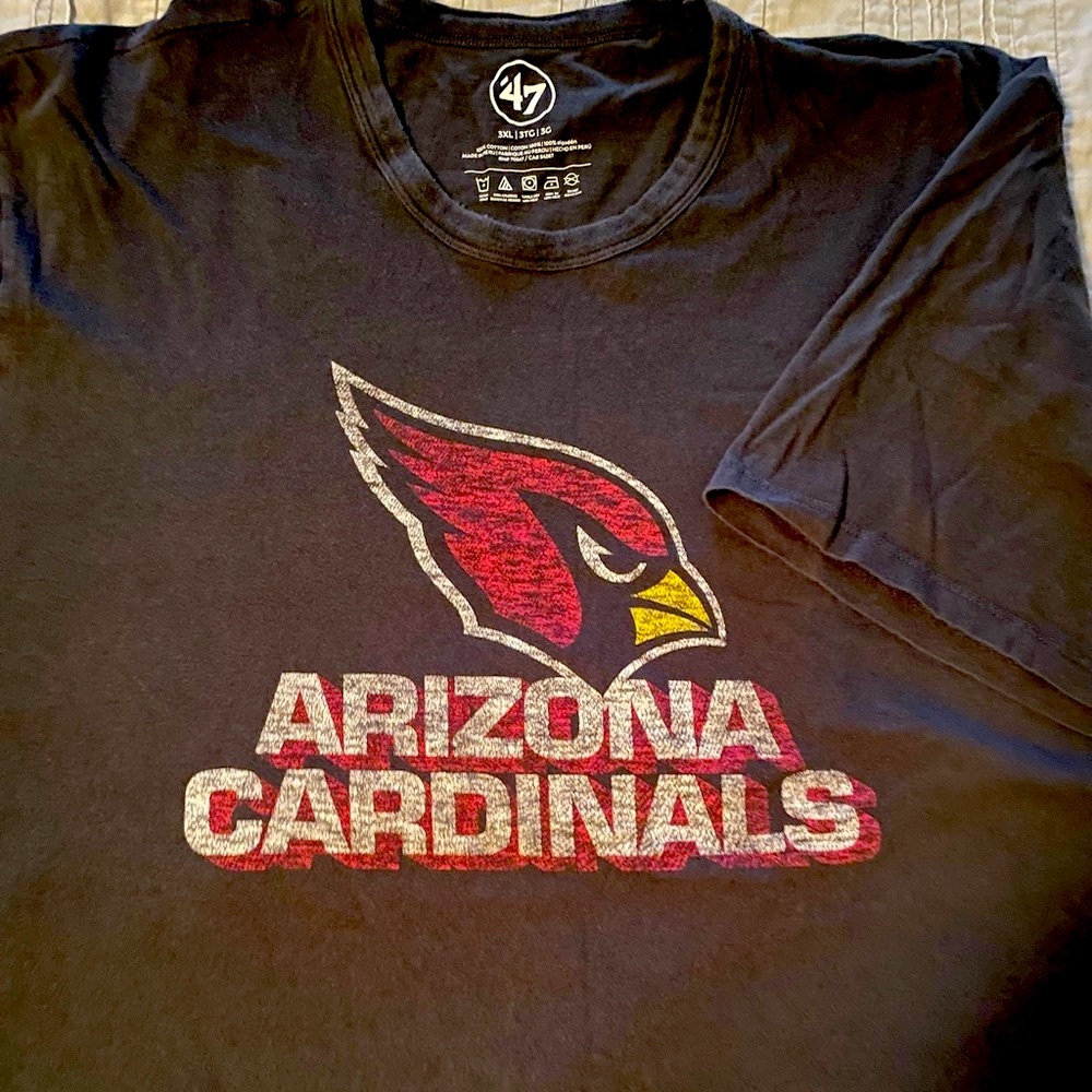 Arizona Cardinals 47 Brand short sleeve tee shirt Size 3XL